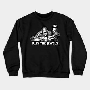 Run The Jewels - Engraving Style Crewneck Sweatshirt